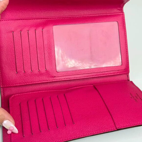 Louis Vuitton Black Multicolor Wallet with Colorful Monogram Design - Picture 6 of 7